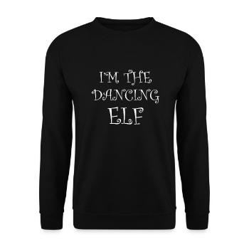 Dancing Dance Music - Unisex Sweatshirt - black - Front - Alina (178cm) & Michal (187cm)