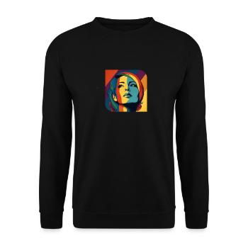 Pride Personified - Unisex Sweatshirt - black - Front - Alina (178cm) & Michal (187cm)