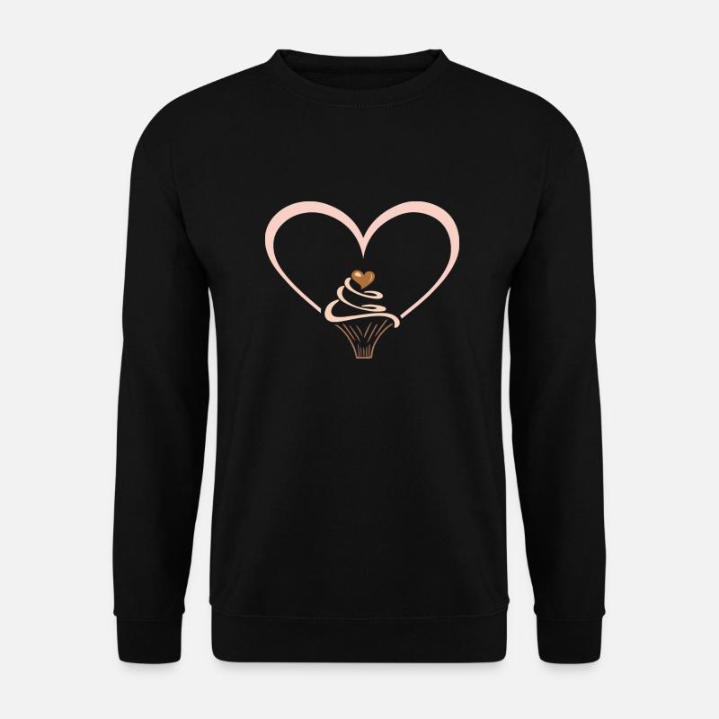 Cupcake Love - Unisex Sweatshirt - black