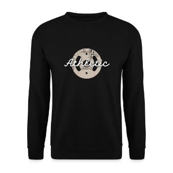 Athletic Lifestyle - Unisex Pullover - Schwarz - Vorne - Alina (178cm) & Michal (187cm)