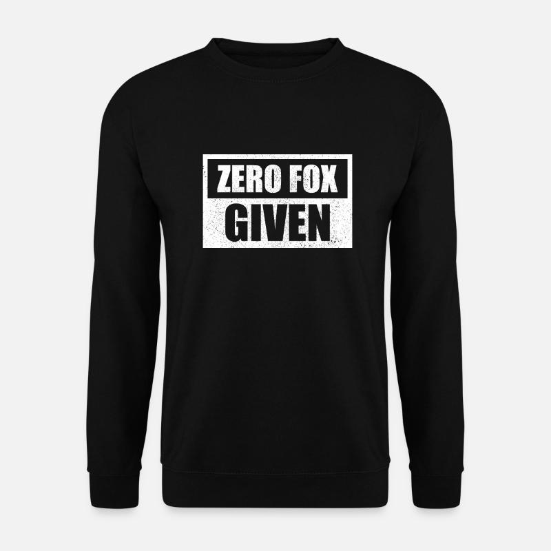 Zero Fox Given - Unisex Sweatshirt - black