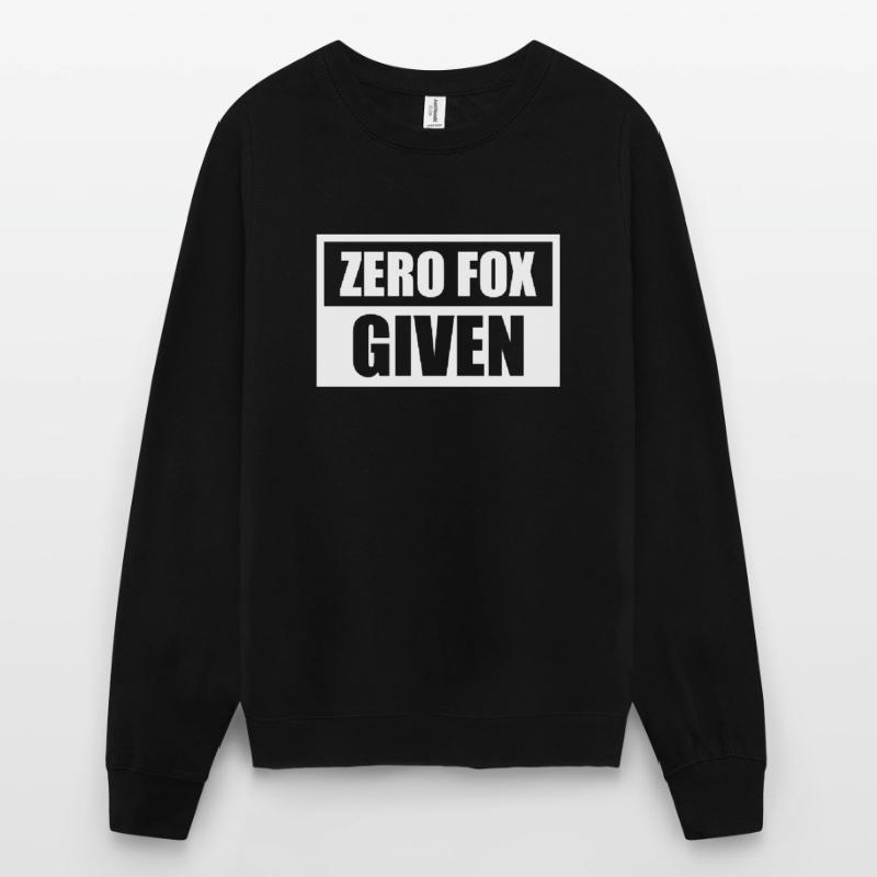 Zero Fox Given Unisex Pullover