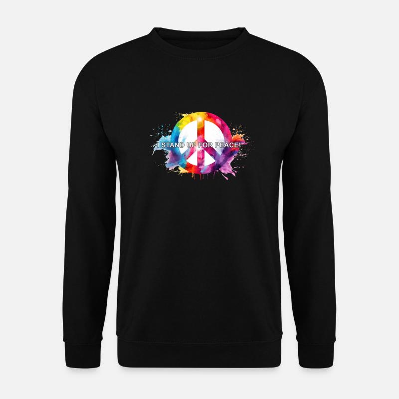 StandUp4peace 03 - Unisex Pullover - Schwarz