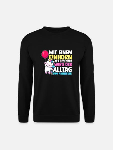 Unicorn - Unisex Sweatshirt - black