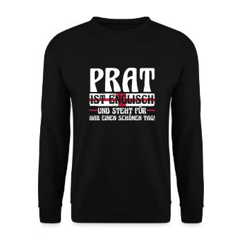 Großbritannien Engländer England - Unisex Pullover - Schwarz - Vorne - Alina (178cm) & Michal (187cm)
