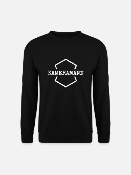 Cameraman as work - Unisex Sweatshirt - black