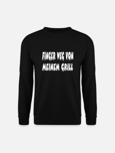Grillen - Unisex Pullover - Schwarz