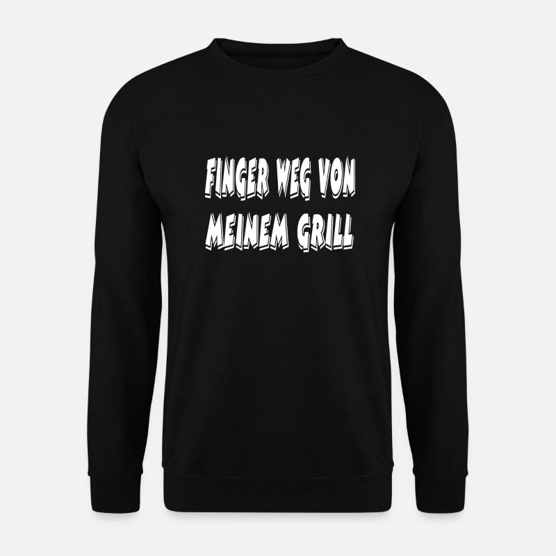 Grillen - Unisex Pullover - Schwarz