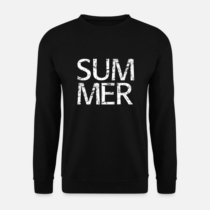 Summer - Unisex Pullover - Schwarz