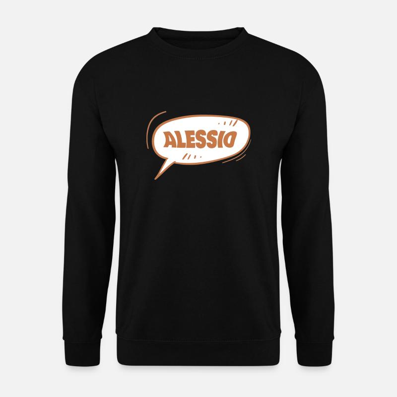 Alessio - Unisex Pullover - Schwarz