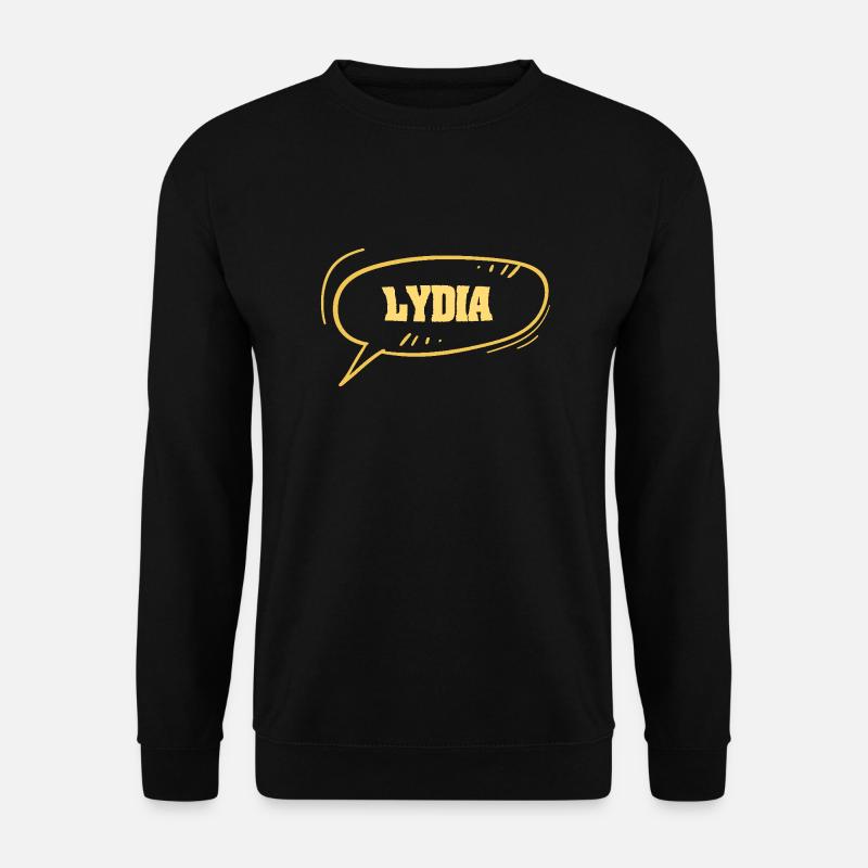 Lydia - Unisex Pullover - Schwarz