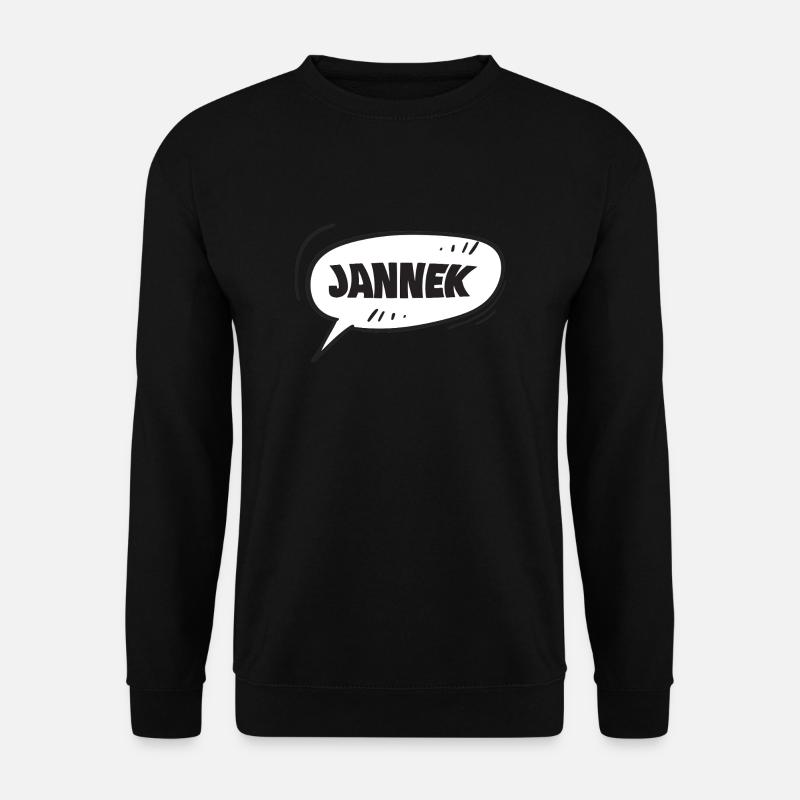 Jannek Jannek - Unisex Sweatshirt - black