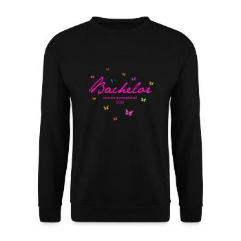 Bachelor's Degree '25 - Mission accomplished - Unisex Sweatshirt - black - Front - Alina (178cm) & Michal (187cm)