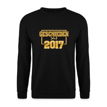 Mariage 2017 - Sweat-shirt Unisexe - noir - Devant - Alina (178cm) & Michal (187cm)