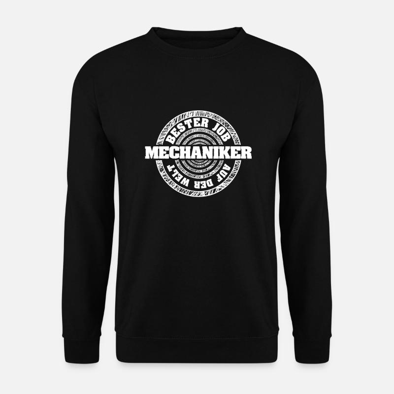 Mechaniker - Unisex Pullover - Schwarz