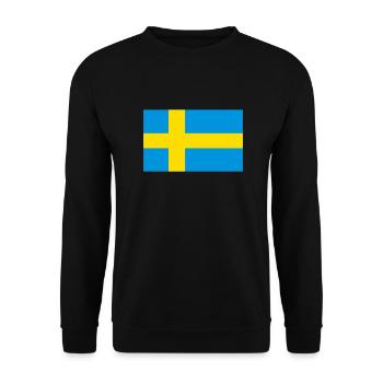 Schweden - Unisex Pullover - Schwarz - Vorne - Alina (178cm) & Michal (187cm)