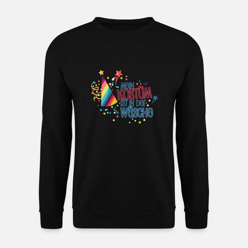Mein Kostüm Wäsche - Unisex Pullover - Schwarz