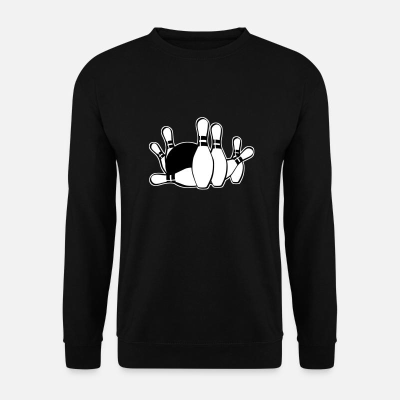 Kegeln - Unisex Pullover - Schwarz