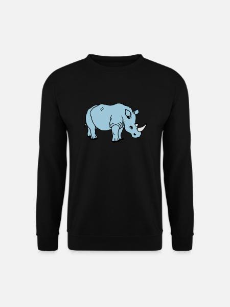 rhinoceros - Unisex Sweatshirt - black