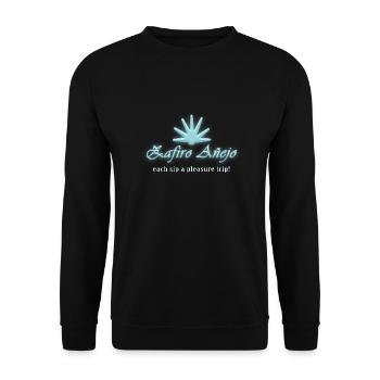 Zafiro Anejo - Unisex Sweatshirt - black - Front - Alina (178cm) & Michal (187cm)