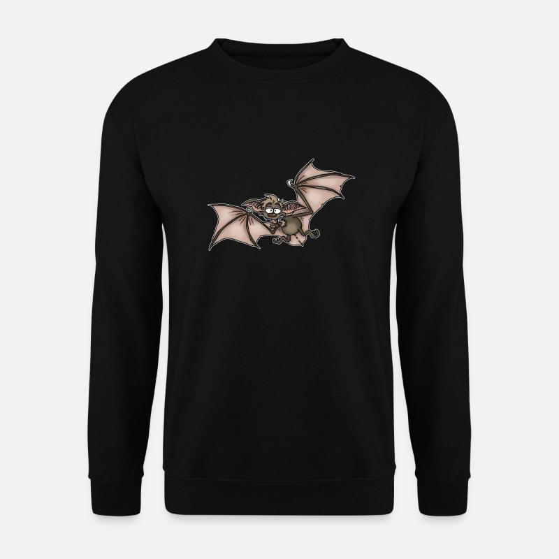 Fledermaus - Unisex Pullover - Schwarz