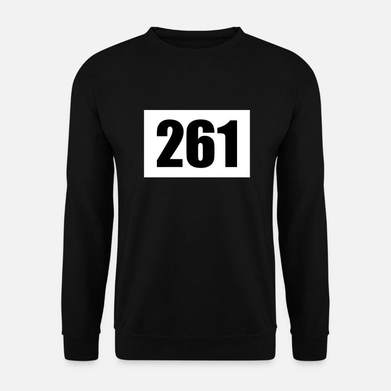 Start number 261 - Unisex Sweatshirt - black