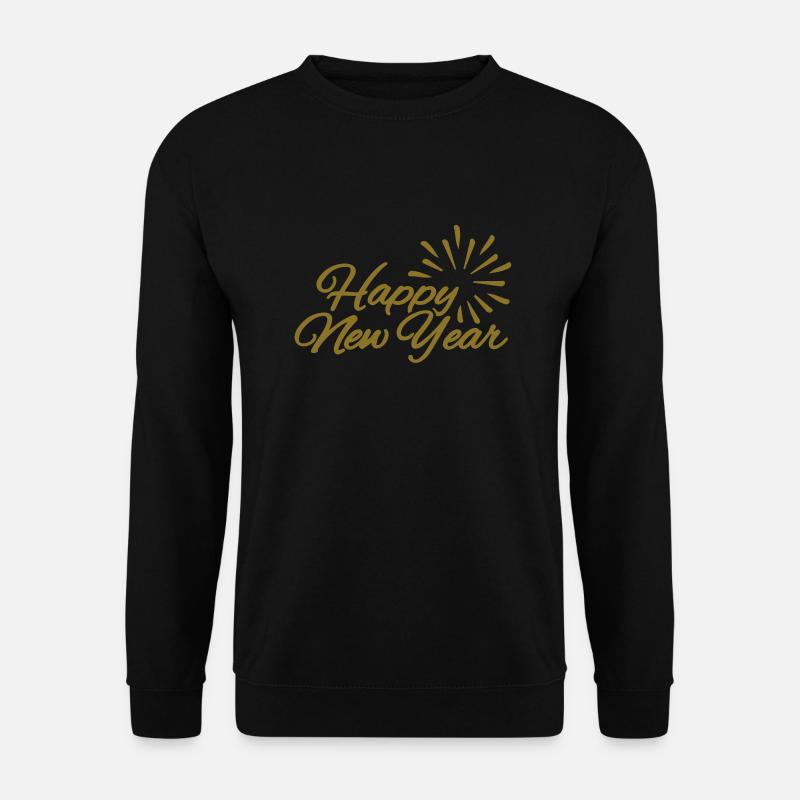 Silvester - Unisex Pullover - Schwarz