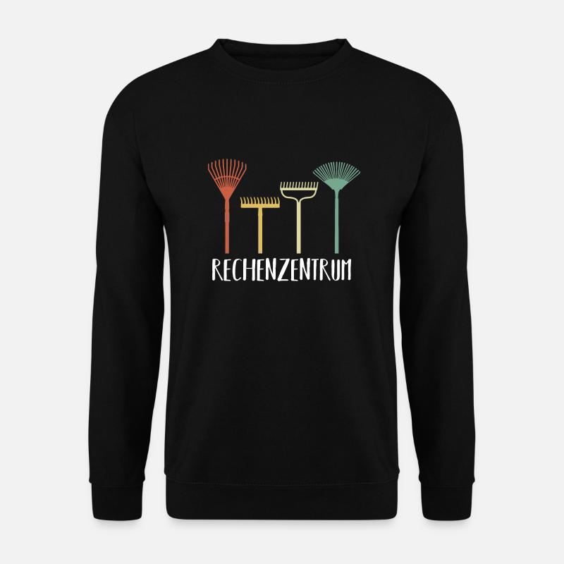 Gärtner Hobbygärtner Rechenzentrum - Unisex Pullover - Schwarz