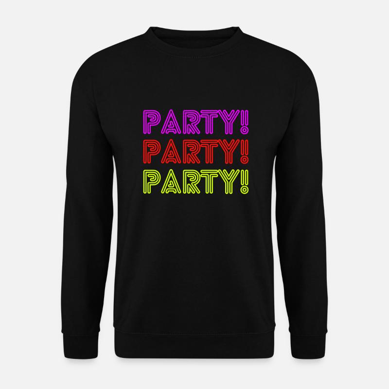 Party 1 - Unisex Pullover - Schwarz