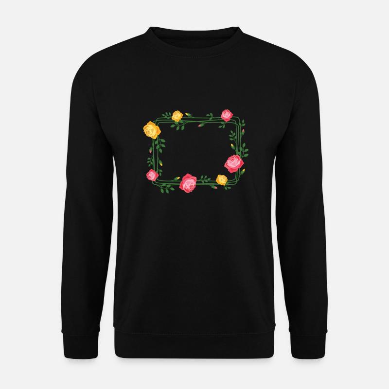rosary rectangle - Unisex Sweatshirt - black