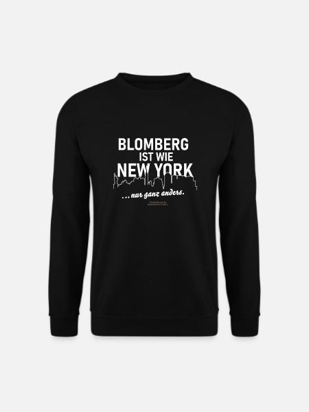 Blomberg ist wie New York - Unisex Pullover - Schwarz
