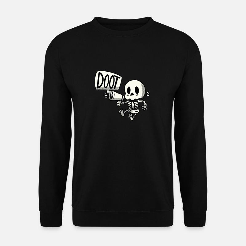 Squelette DOOT - Sweat-shirt Unisexe - noir