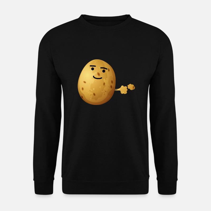 potato wax - Unisex Sweatshirt - black