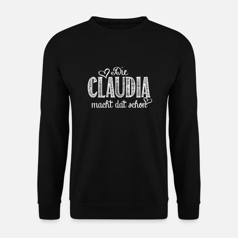 Claudia - Unisex Pullover - Schwarz