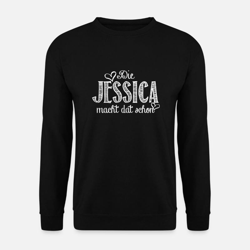 Jessica - Unisex Pullover - Schwarz