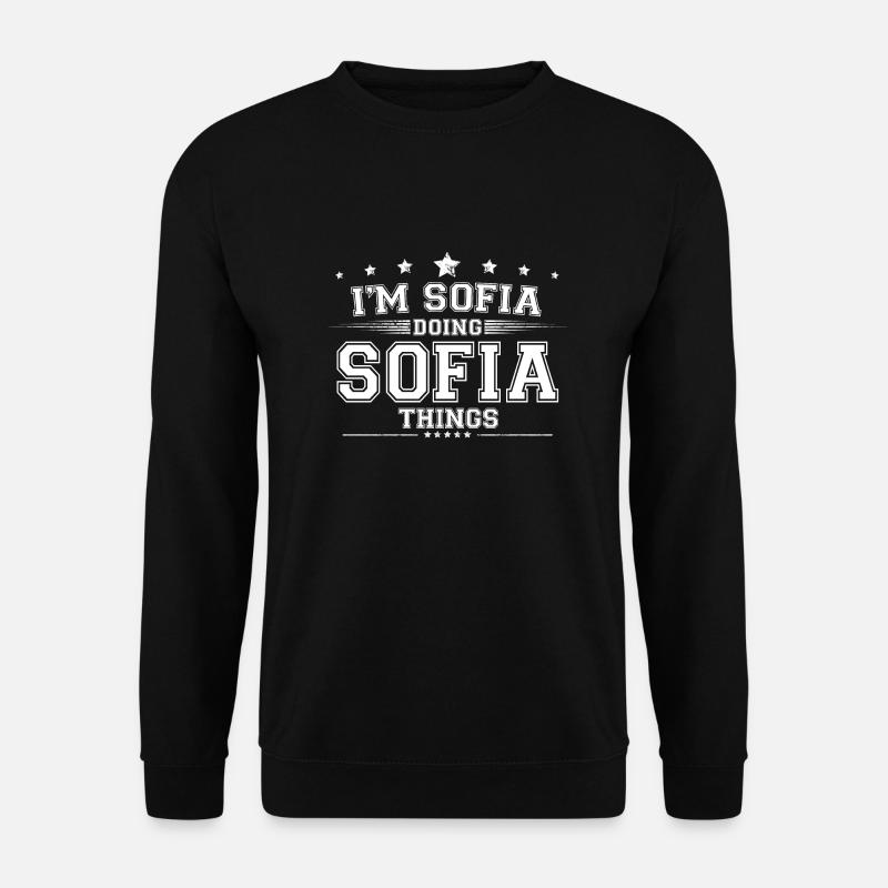 Sofia - Unisex Sweatshirt - black