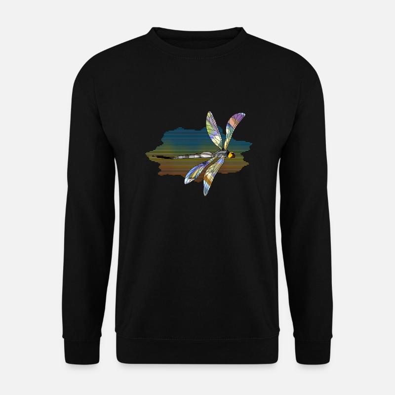 Libelle - Unisex Pullover - Schwarz