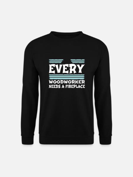 hearbeat carpenter - Unisex Sweatshirt - black