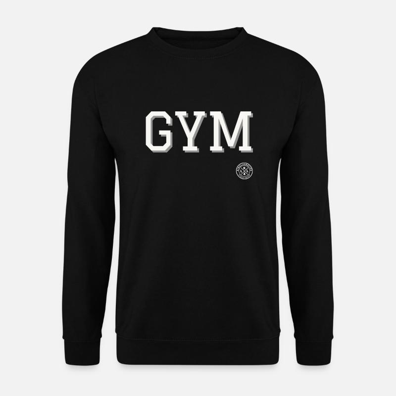 gym - Unisex Pullover - Schwarz