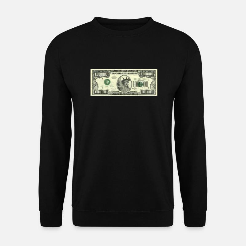 $1 million - Unisex Sweatshirt - black
