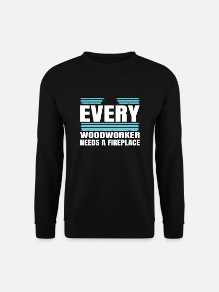 forester funny carpenter quotes - Unisex Sweatshirt - black