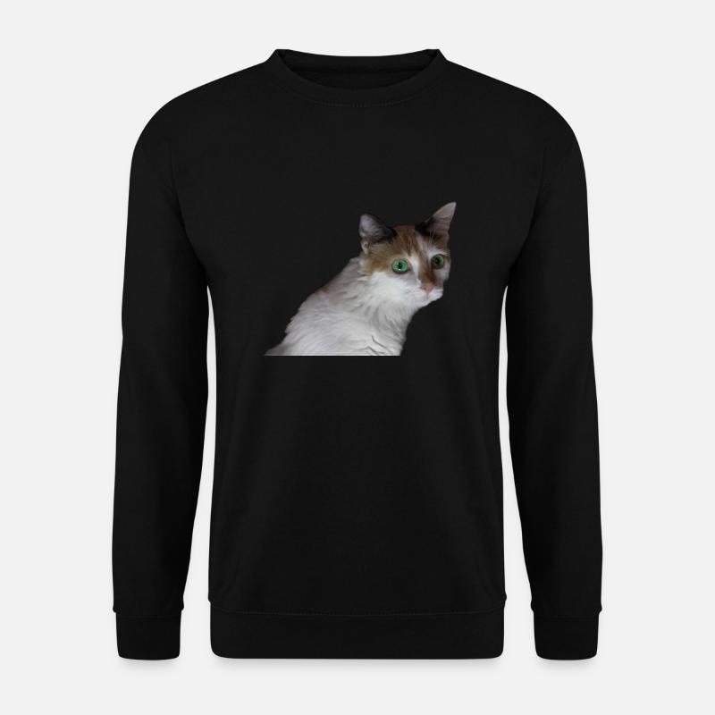 Nina die Katze - Unisex Pullover - Schwarz