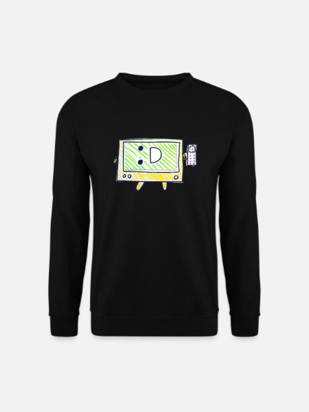 The TV - Unisex Sweatshirt - black
