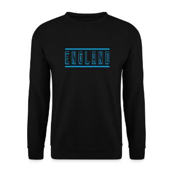 England - Unisex Pullover - Schwarz - Vorne - Alina (178cm) & Michal (187cm)