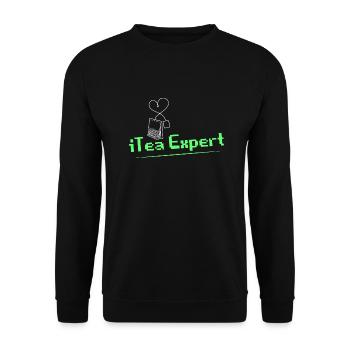 iTea Expert Software Coding - Unisex Pullover - Schwarz - Vorne - Alina (178cm) & Michal (187cm)