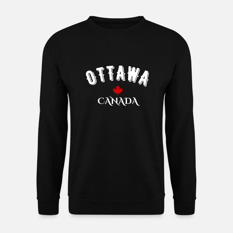 Ottawa Kanada - Unisex Pullover - Schwarz