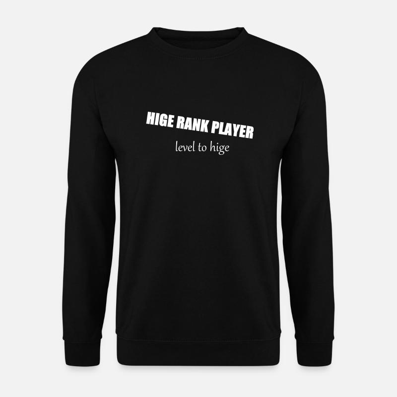 Hige Rank - Unisex Pullover - Schwarz