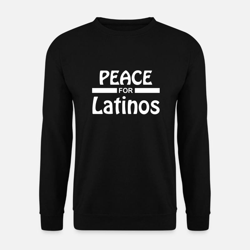 Peace for Latinos - Unisex Pullover - Schwarz