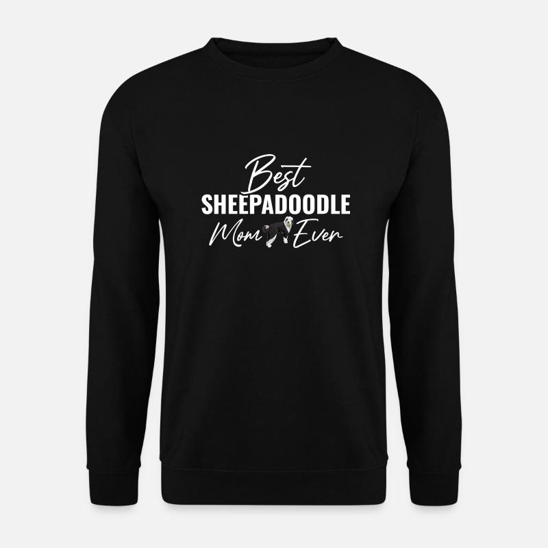 Sheepadoodle Doodle Dog - Sweat-shirt Unisexe - noir