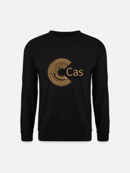 Für Cas - Unisex Pullover - Schwarz